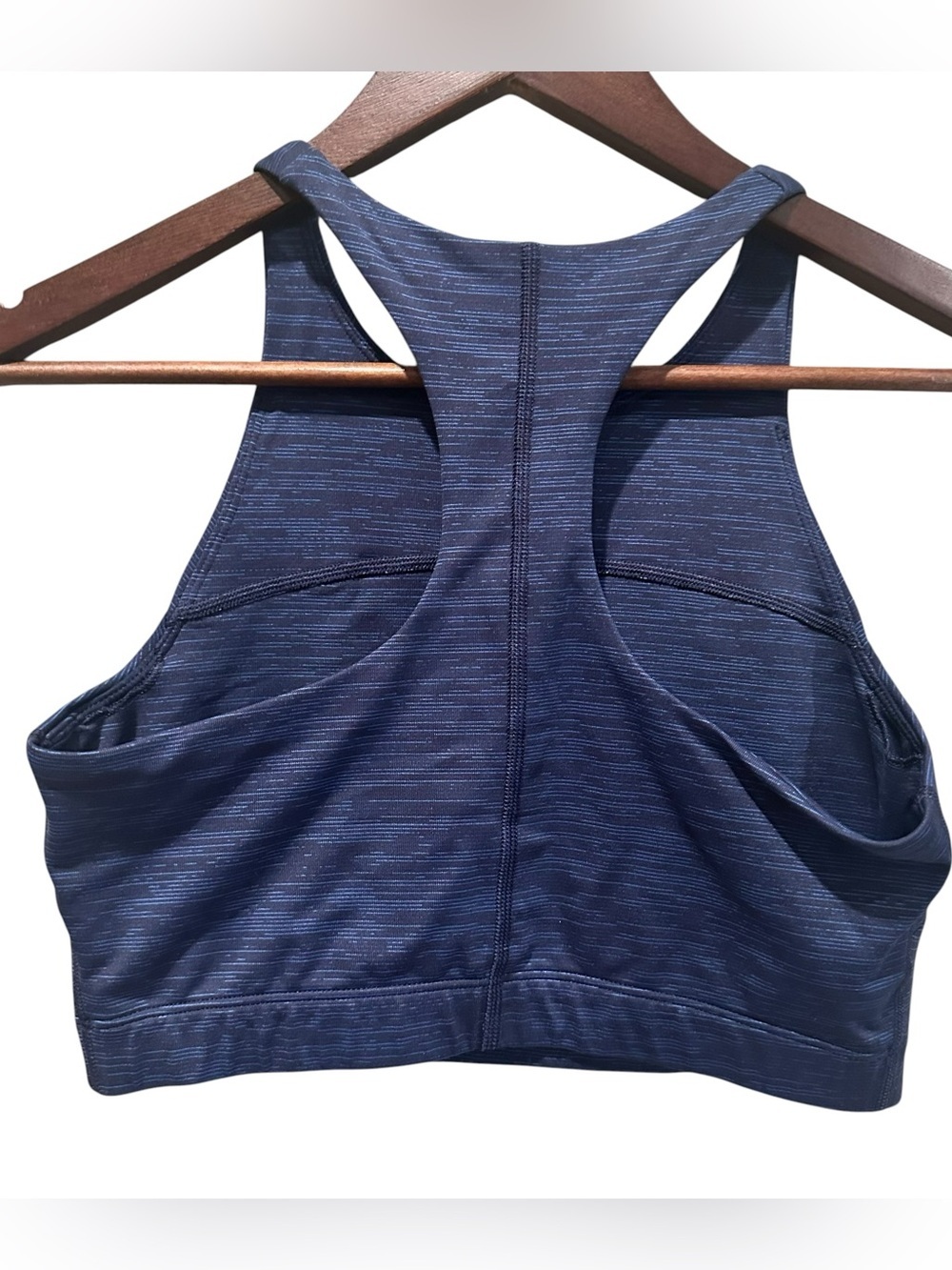 Outdoor Voices TechSweat Move Free Crop Top Blue Women’s Size Small - Picture 3 of 6